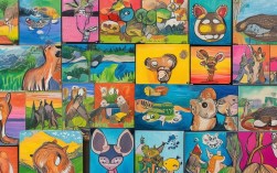 幼儿中班绘画，幼儿中班绘画作品图片大全