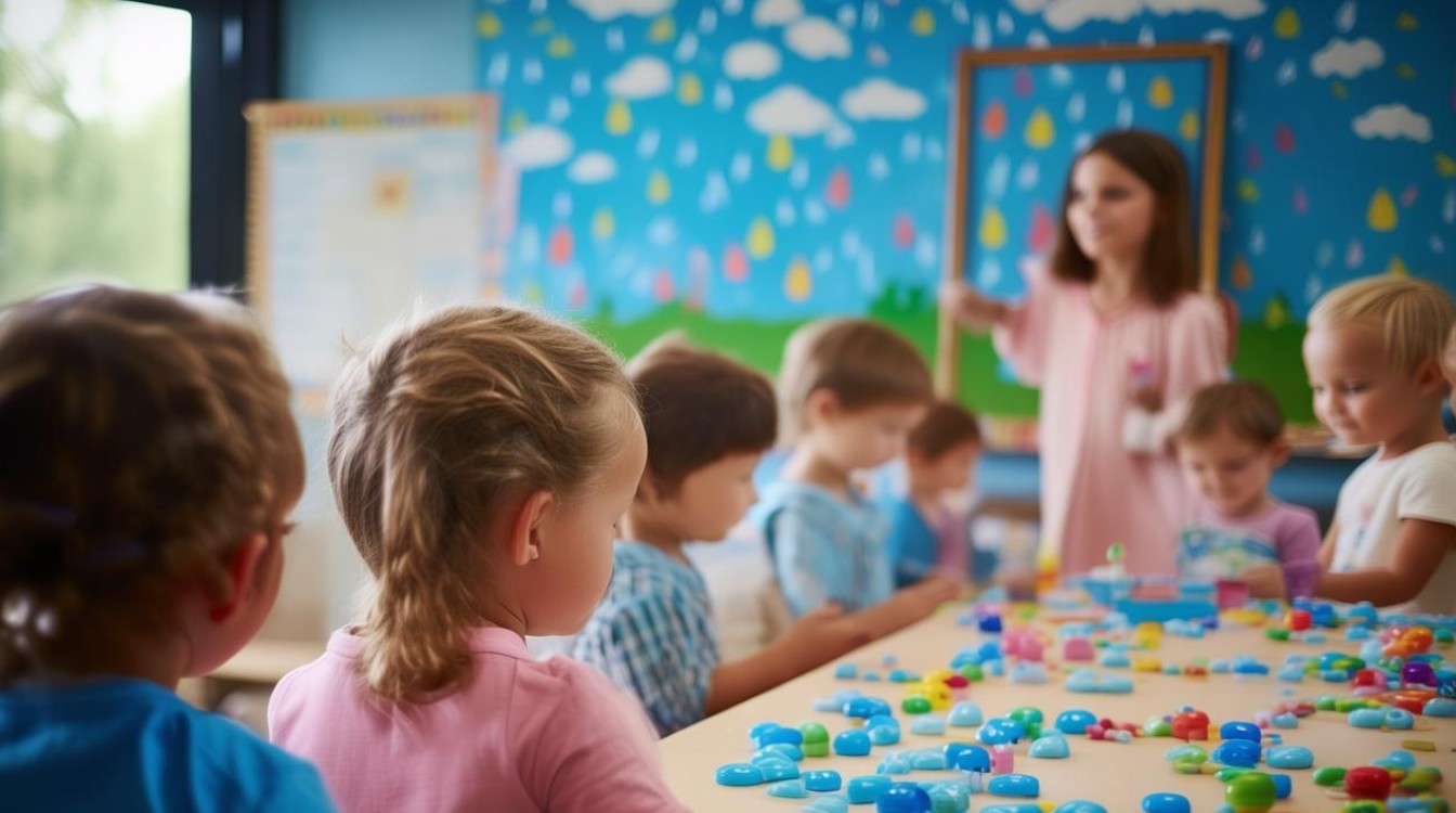 中班幼儿如何设计有趣的毛毛雨主题活动教案？-图1