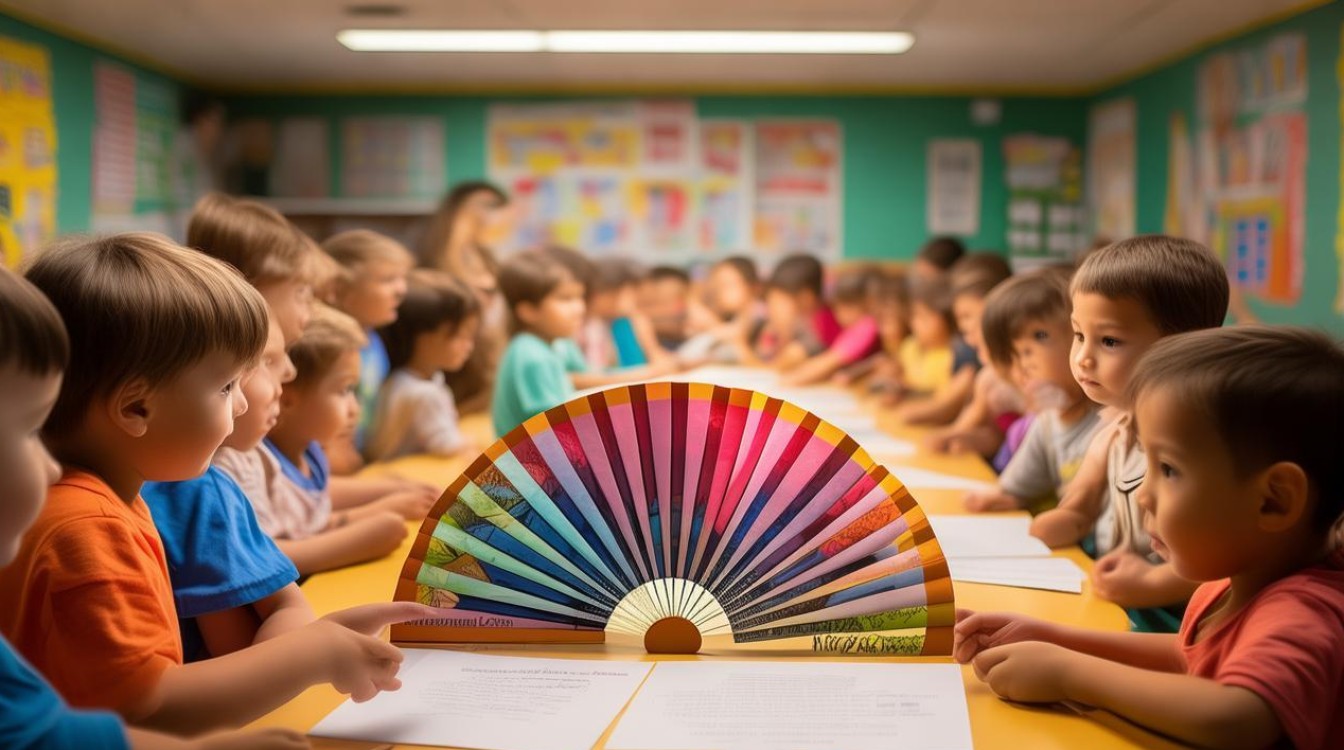 幼儿园如何简单认识扇形？-图3
