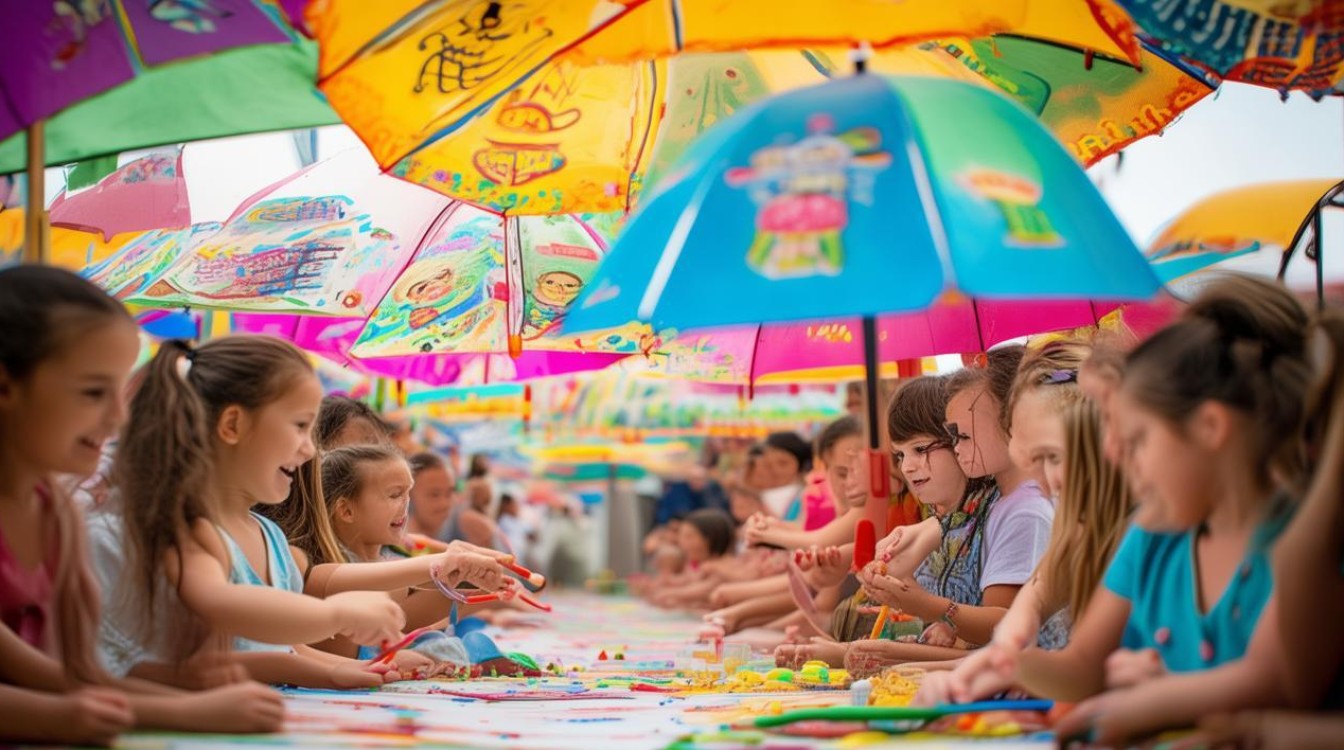 幼儿园亲子伞绘画活动有哪些早教价值？-图3