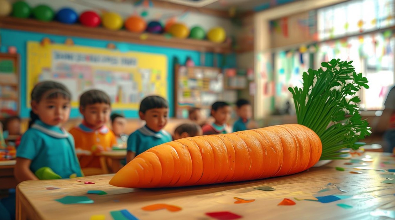 幼儿园小班拔萝卜教案，如何设计趣味互动活动？-图1