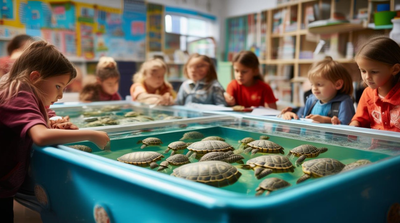 如何在幼儿园通过饲养乌龟开展科学观察与教育实践？-图1