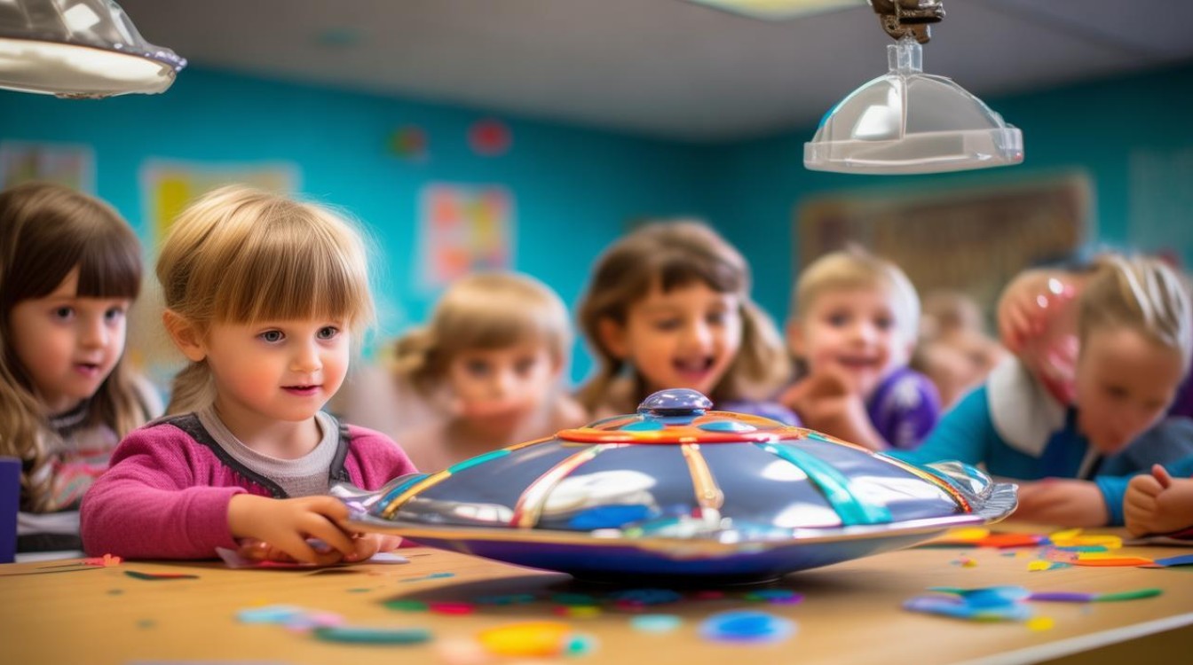 如何用飞碟制作活动激发幼儿创造力与科学兴趣？-图2