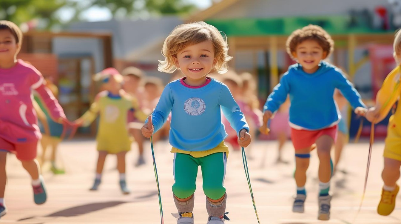 如何设计有效的中班幼儿体育跳远教案？-图3