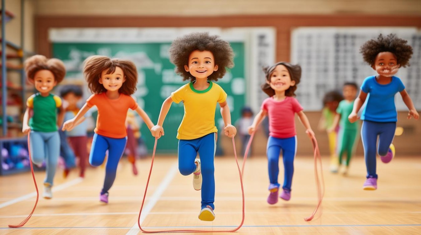 如何设计有效的中班幼儿体育跳远教案？-图4