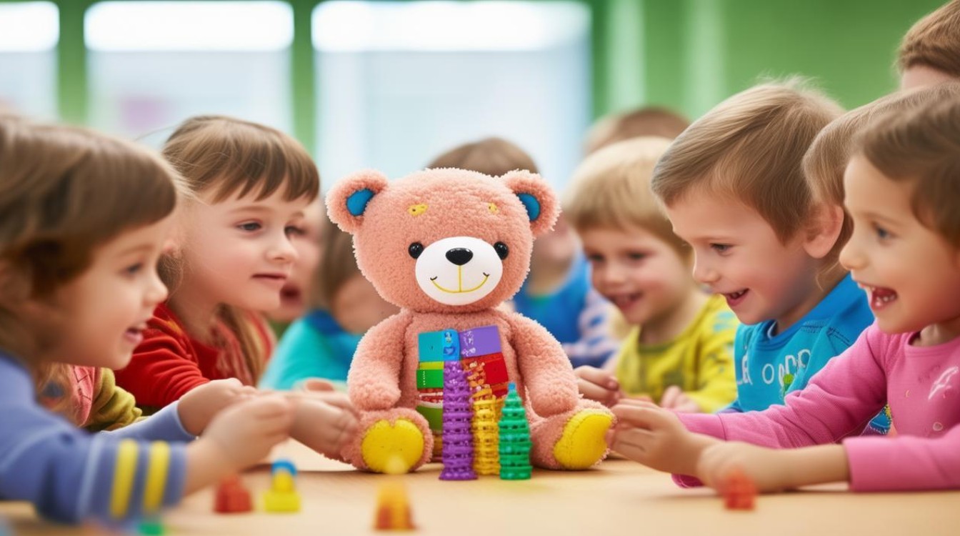 如何通过幼儿园小熊滚珠活动实现寓教于乐？-图1