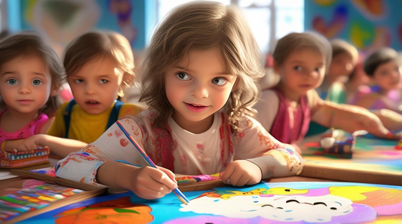 如何通过小羊画画艺术启蒙促进幼儿园大班幼儿成长？-图3