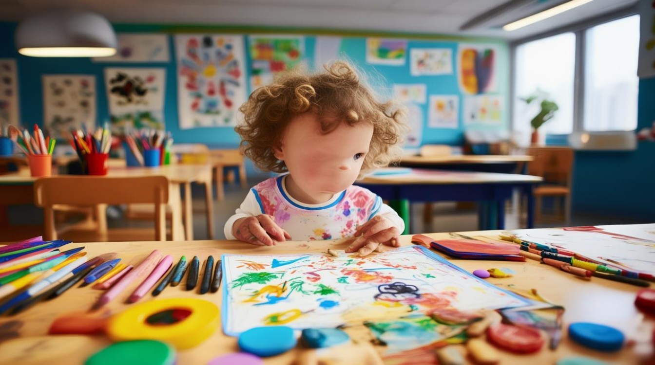 如何通过幼儿绘画教学激发创造力与认知发展？-图2