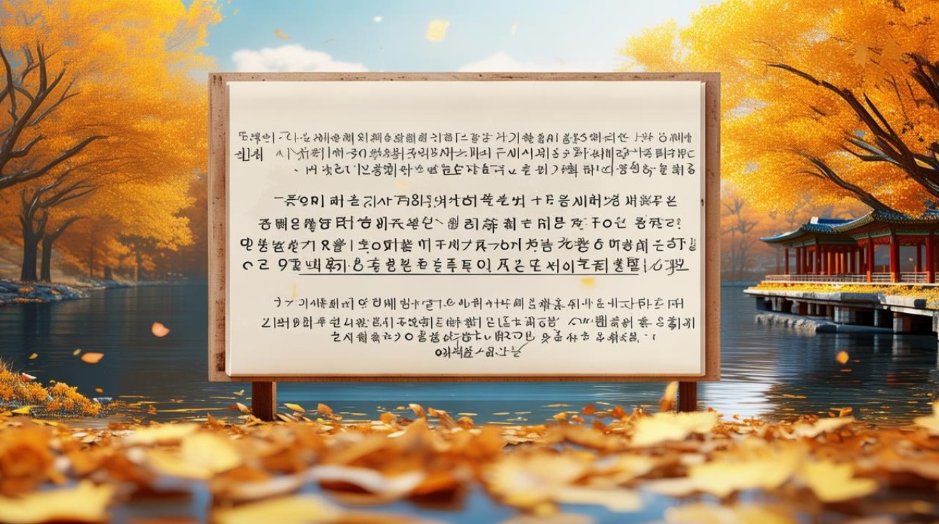 如何用韩语写出优美的我最喜欢秋天作文？-图4