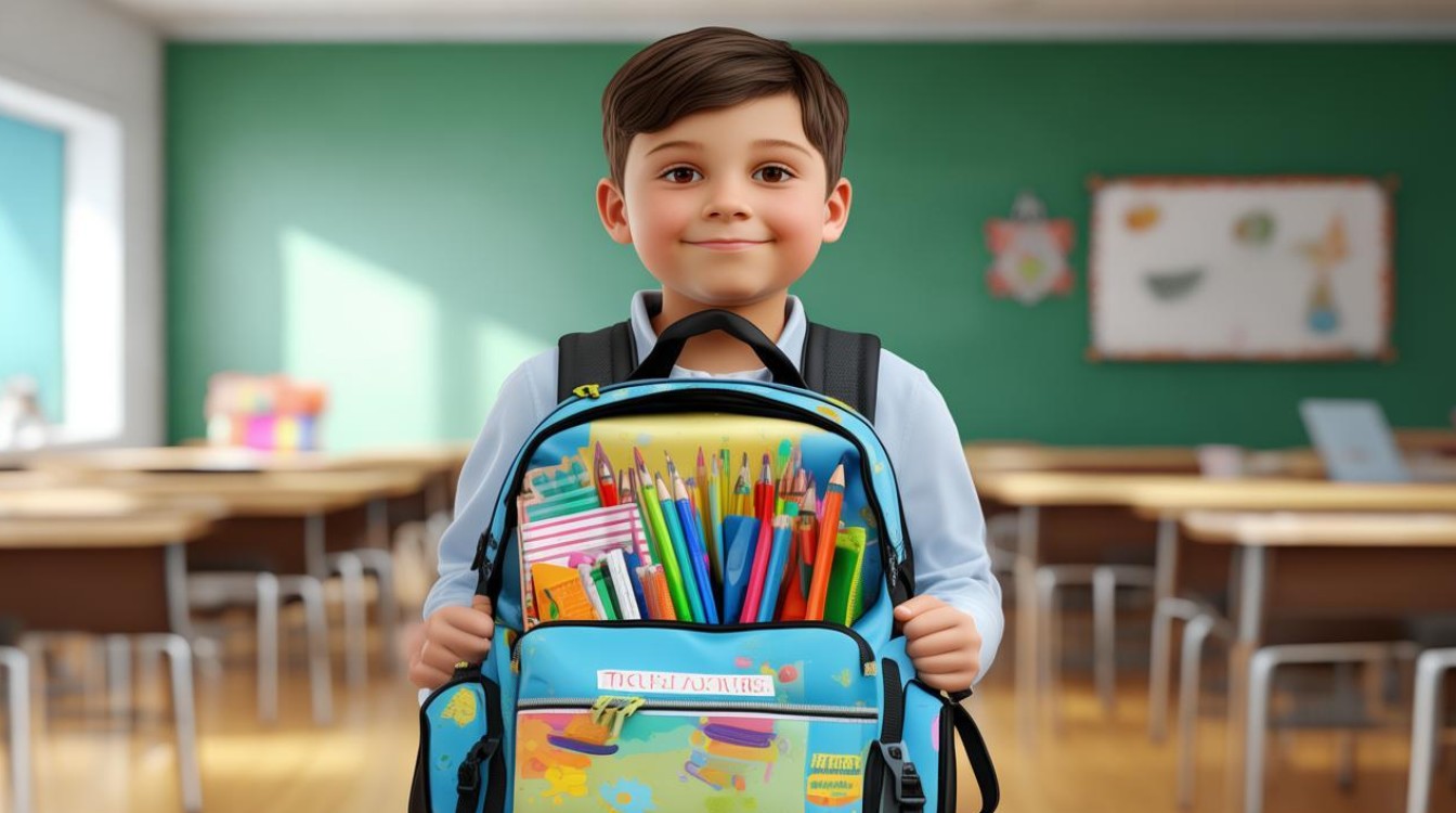 书包的作文英语小学，书包 英语作文-图1