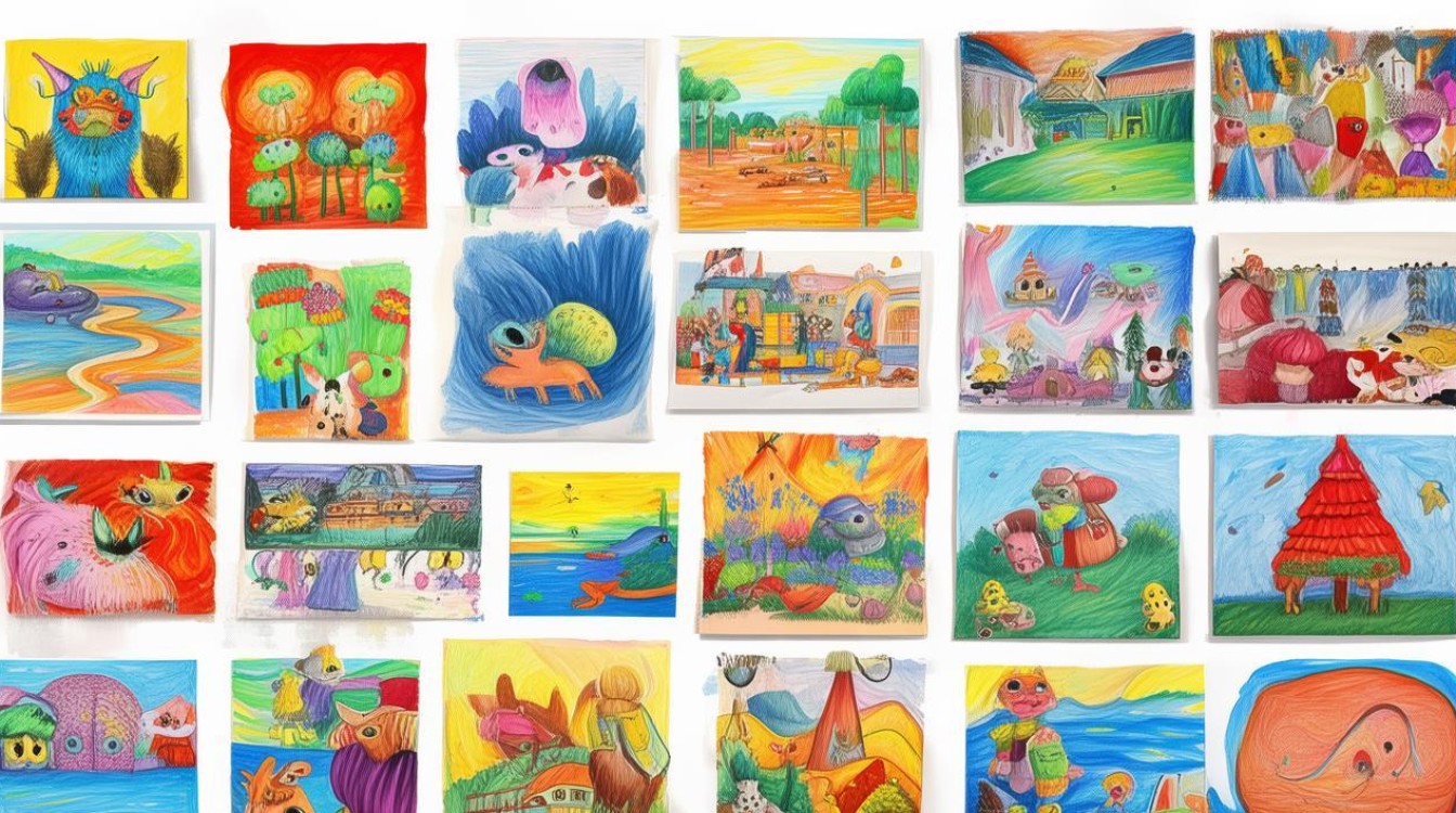 幼儿画画图片，幼儿画画图片大全-图1